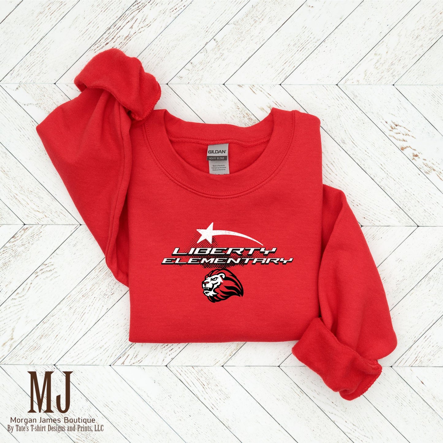 Liberty Elementary Hooded or Crewneck Sweatshirt