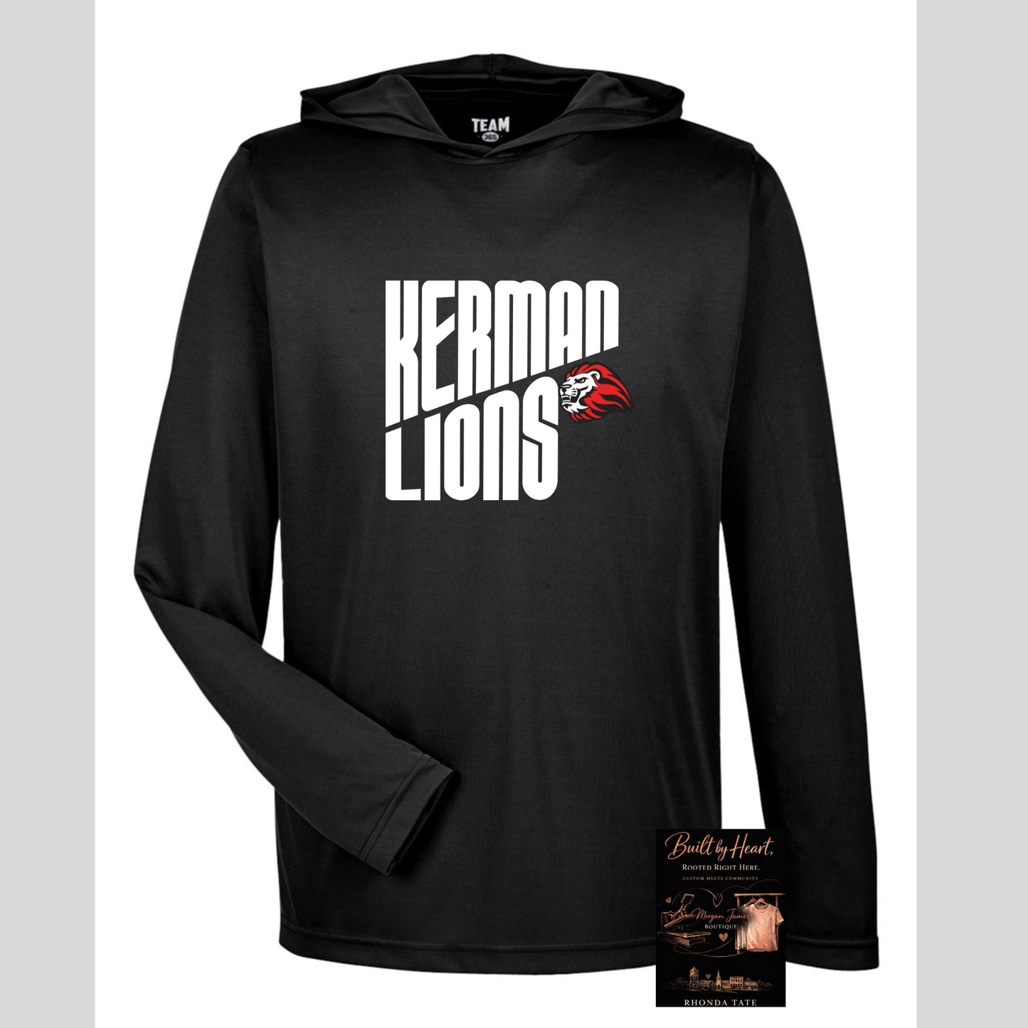 Kerman Lions Performance Long Sleeve Hoodie