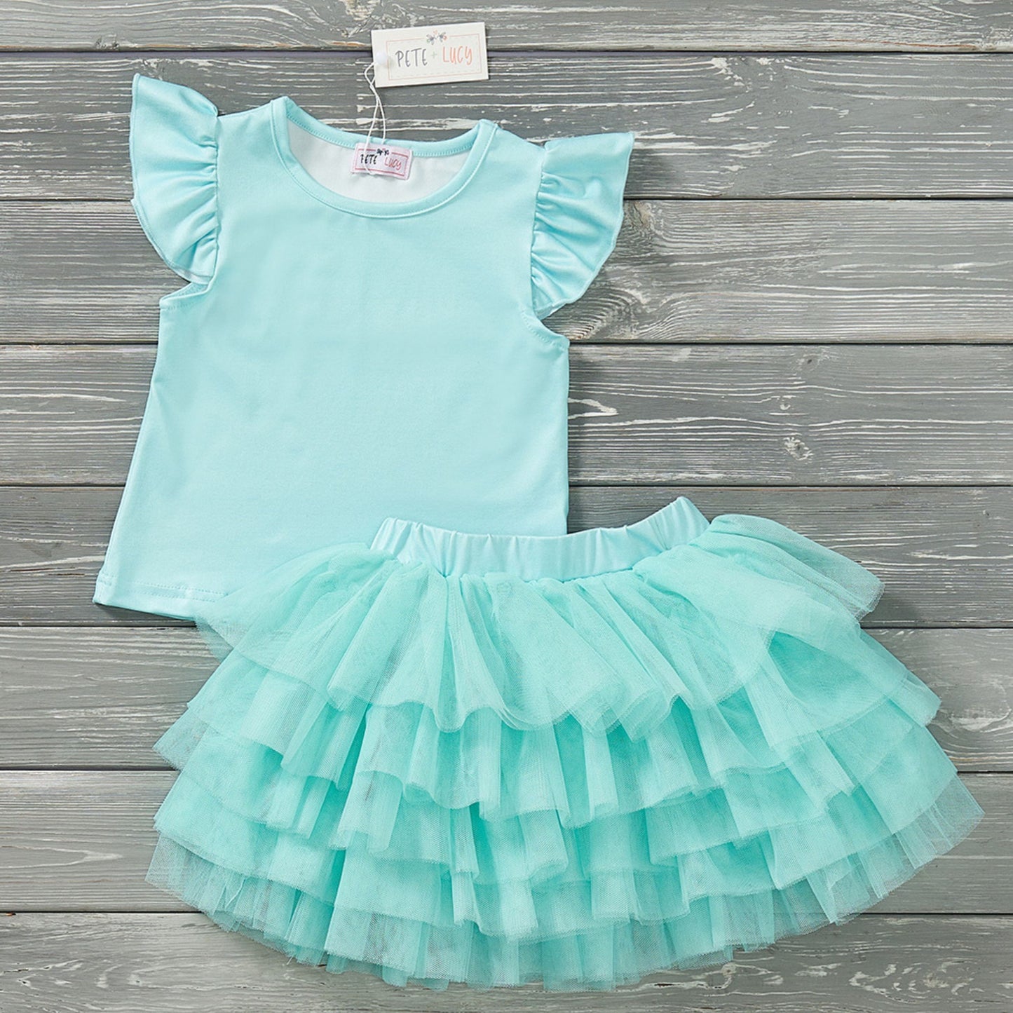 Ruffled Tulle