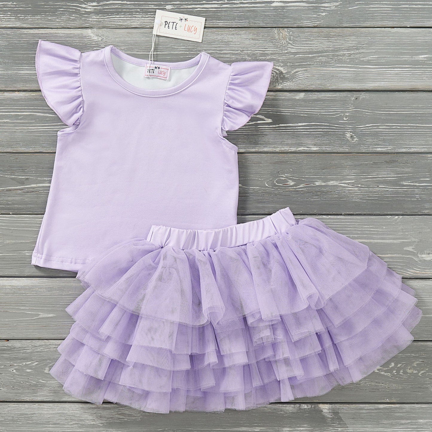 Ruffled Tulle