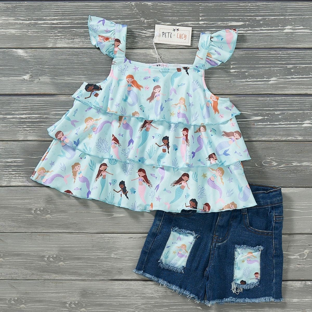 Mermaid Dreams Denim Set