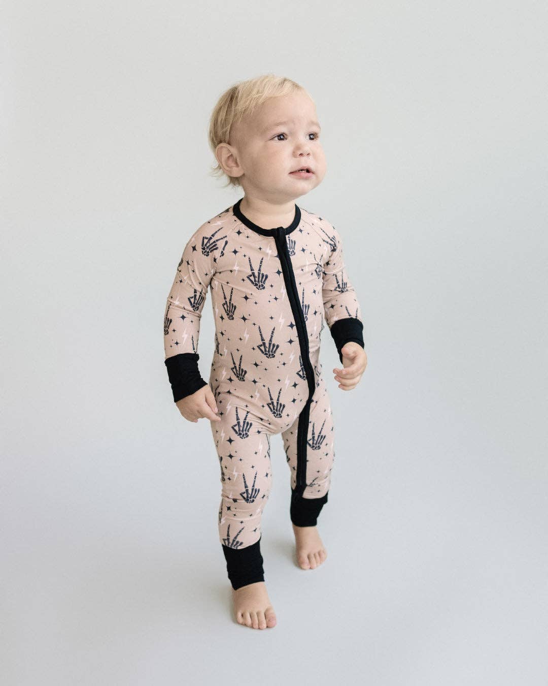 Halloween Bamboo Zip Romper | Spooky Vibes