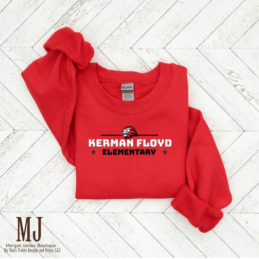 Kerman Floyd Elementary Hooded or Crewneck Sweatshirt