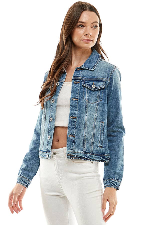 Ladies  Casual Denim Jacket