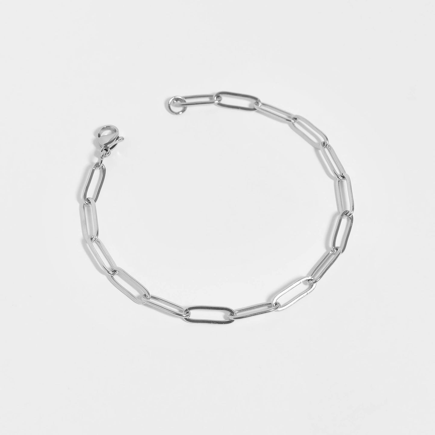 Paperclip Chain Anklet