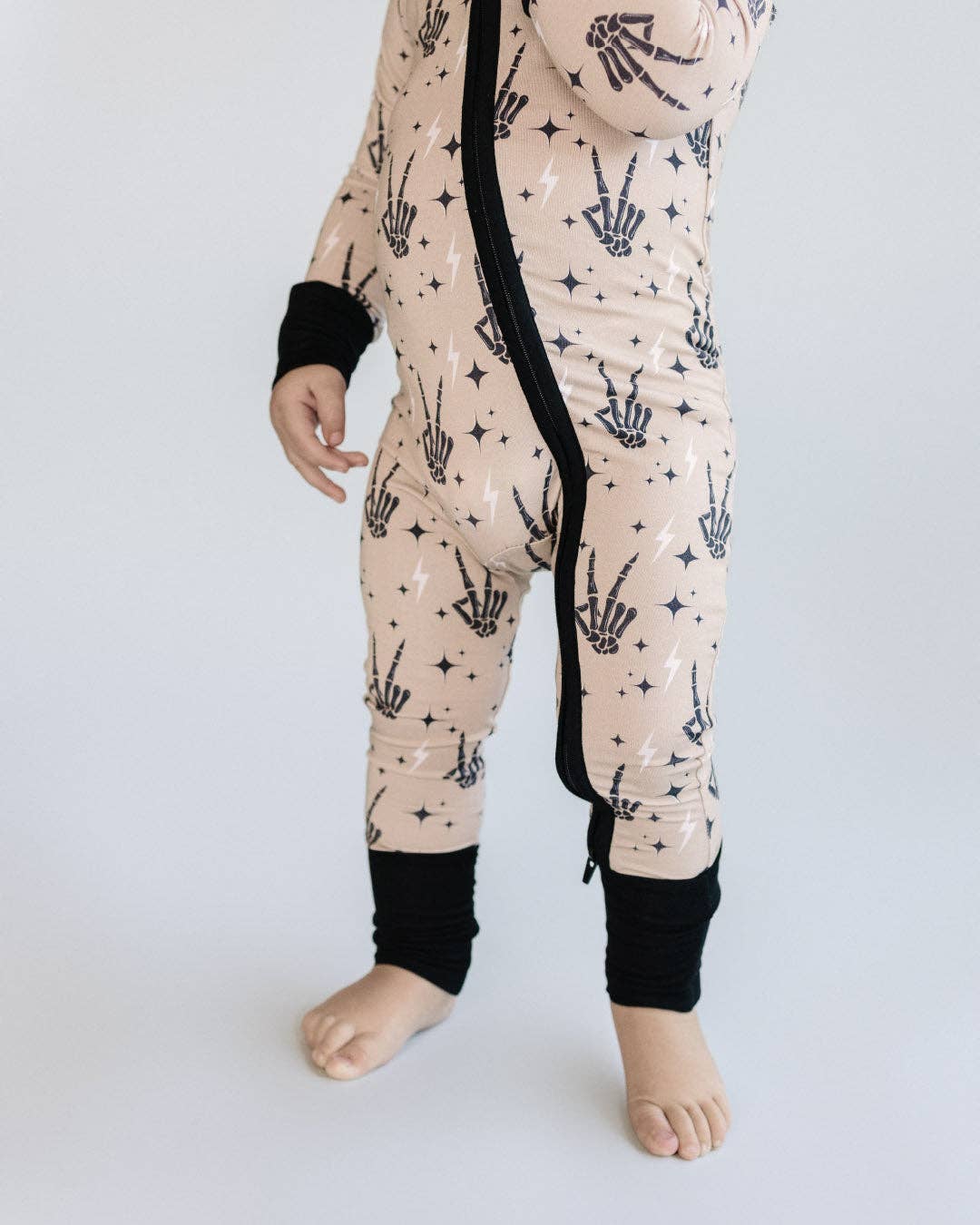 Halloween Bamboo Zip Romper | Spooky Vibes