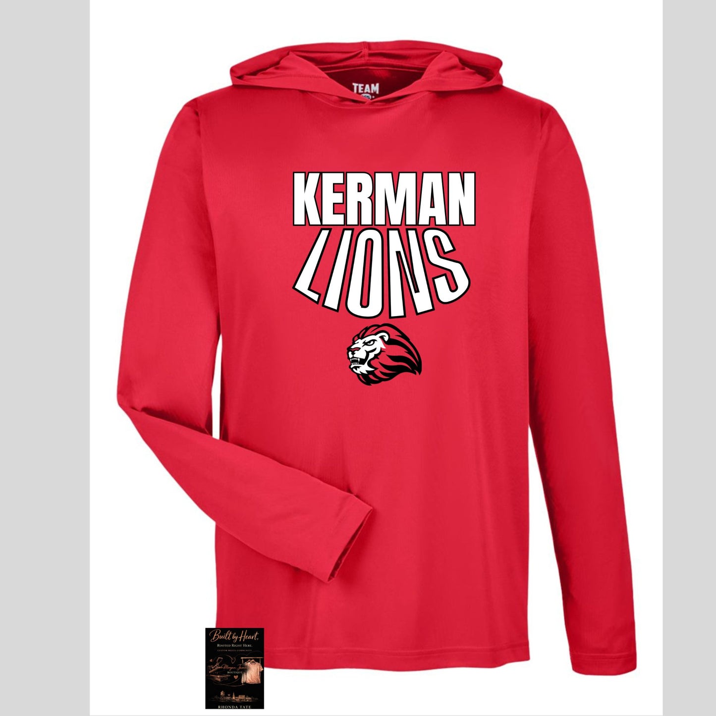 Kerman Lions Performance Long Sleeve Hoodie