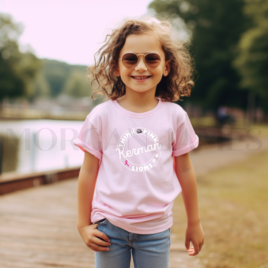 Think Pink Kerman Lions T-Shirt