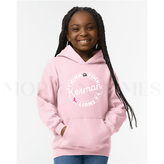Think Pink Kerman Lions Hoodie