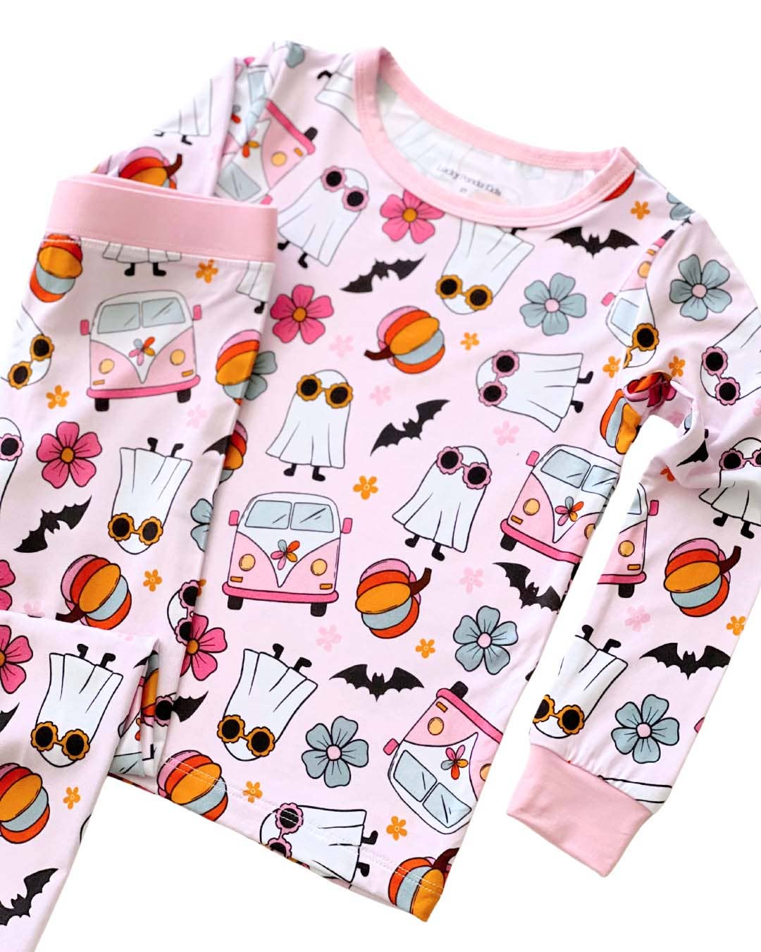 Halloween Bamboo Two Piece Set | Retro Ghost